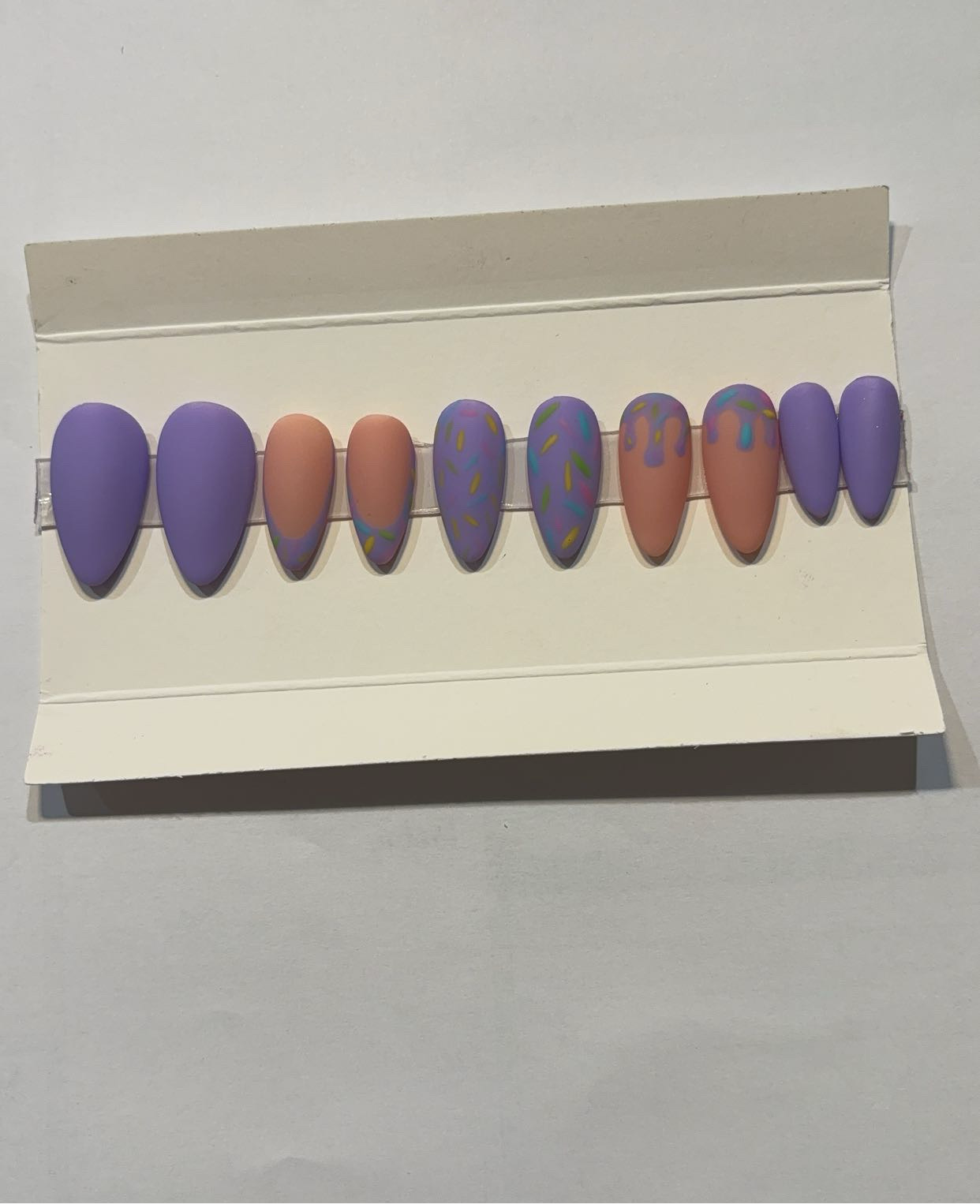 Purple sprinkles