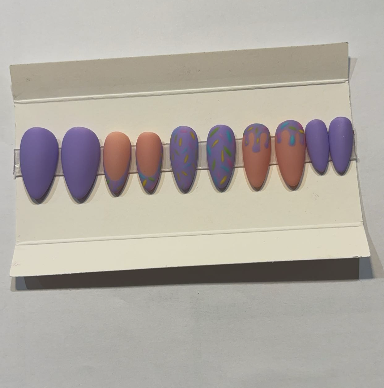 Purple sprinkles